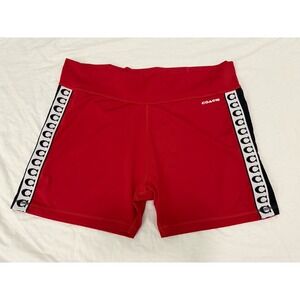 Coach Women's Signature Red Bike Shorts Sz XL Authentic Limited Run Polyester